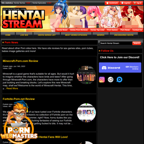 HentaiStream Porn News