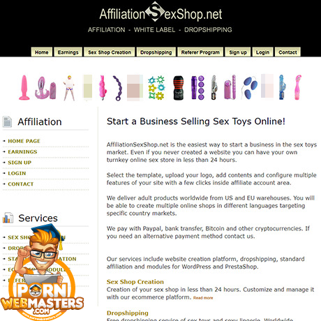 Affiliation Sex Shop