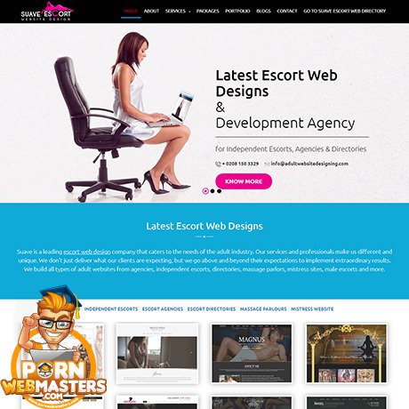 Suave Escort Web Design
