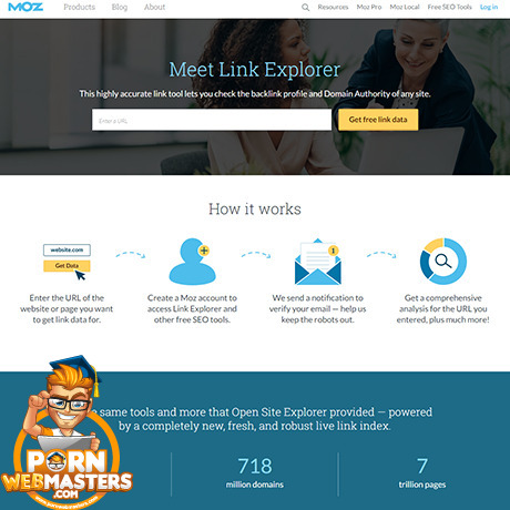 Moz Link Explorer