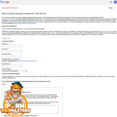 Google DMCA Takedown