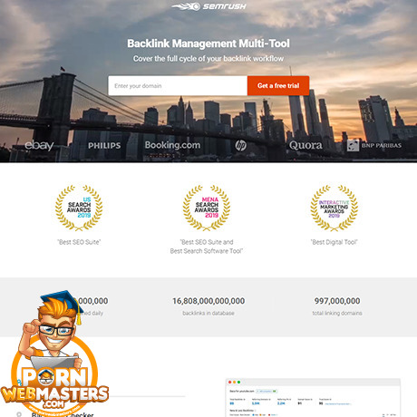 SEMrush Backlink Checker